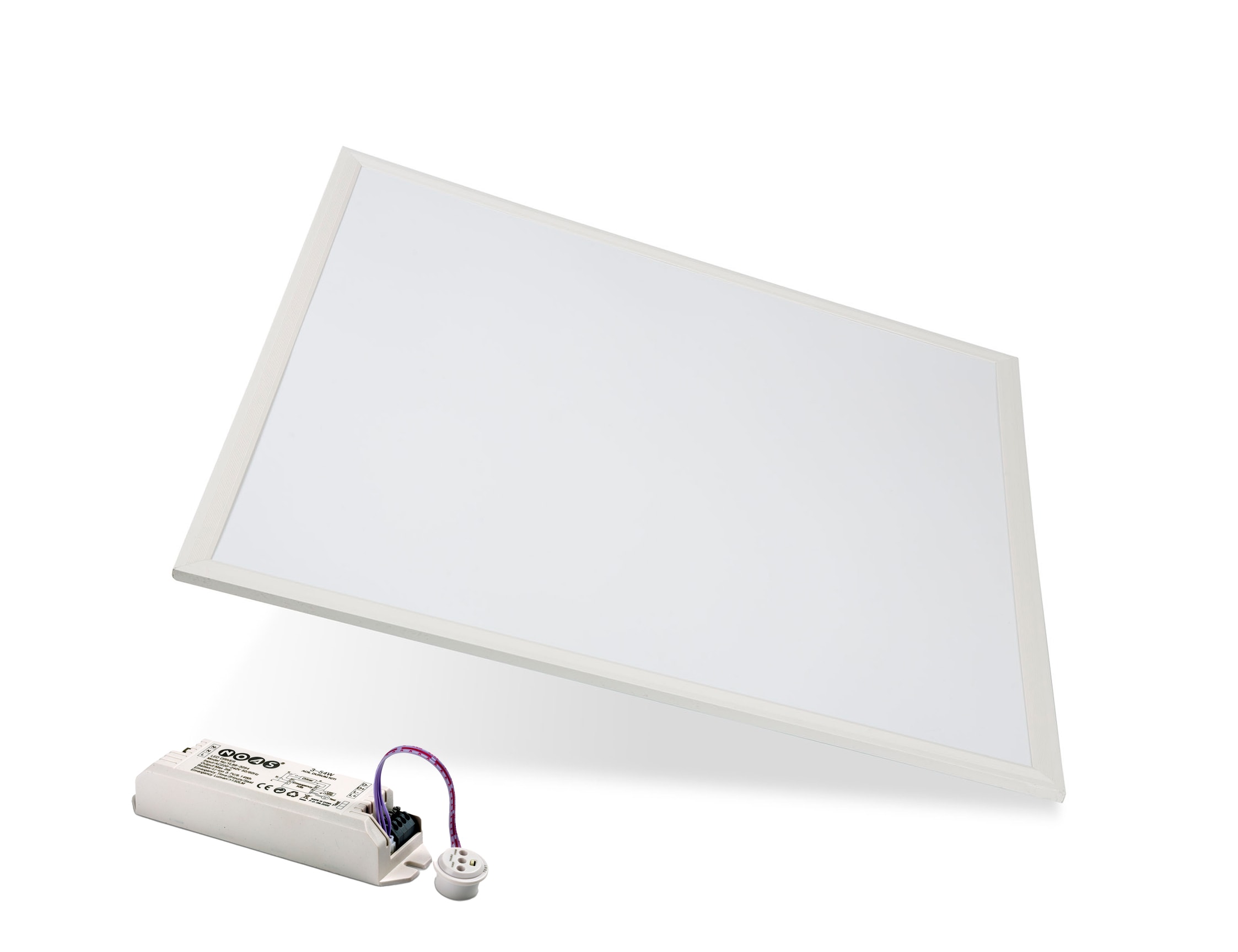 60x60 Recessed Mounted LED Backlight Panel with Emergency Kit