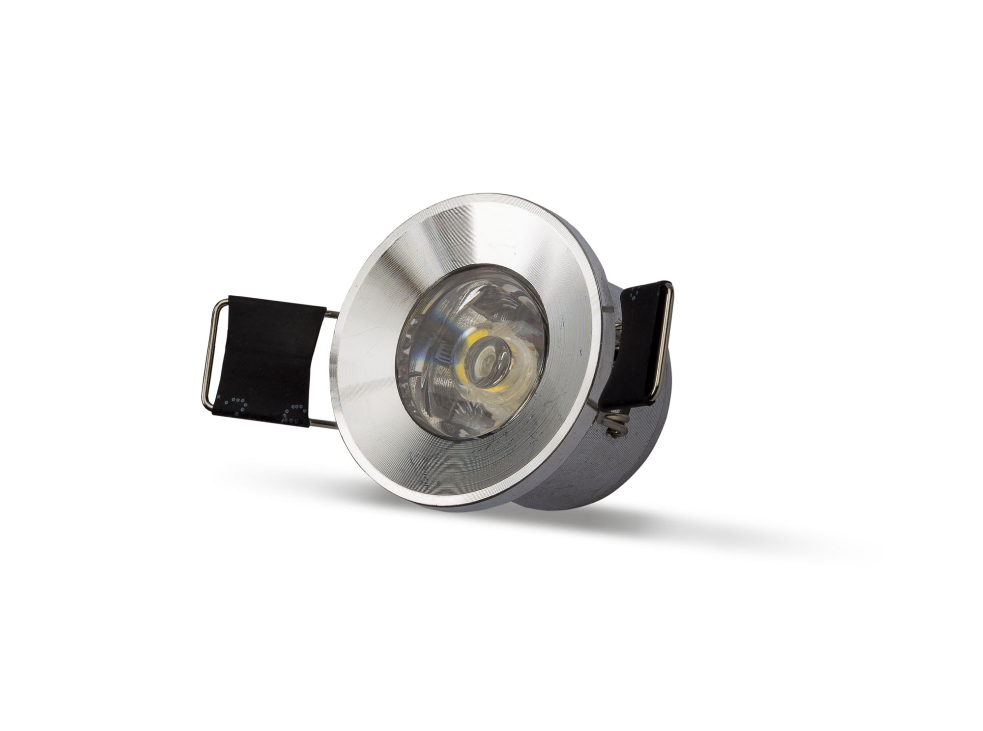 2W Recessed Mounted LED Yıldız Spot  (Chrome)