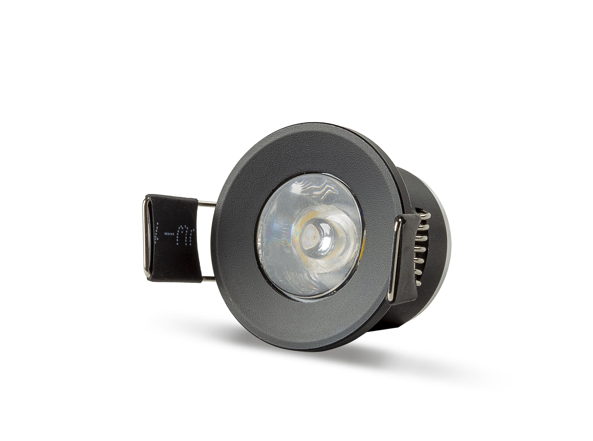 2W Recessed Mounted LED Yıldız Spot (Black)