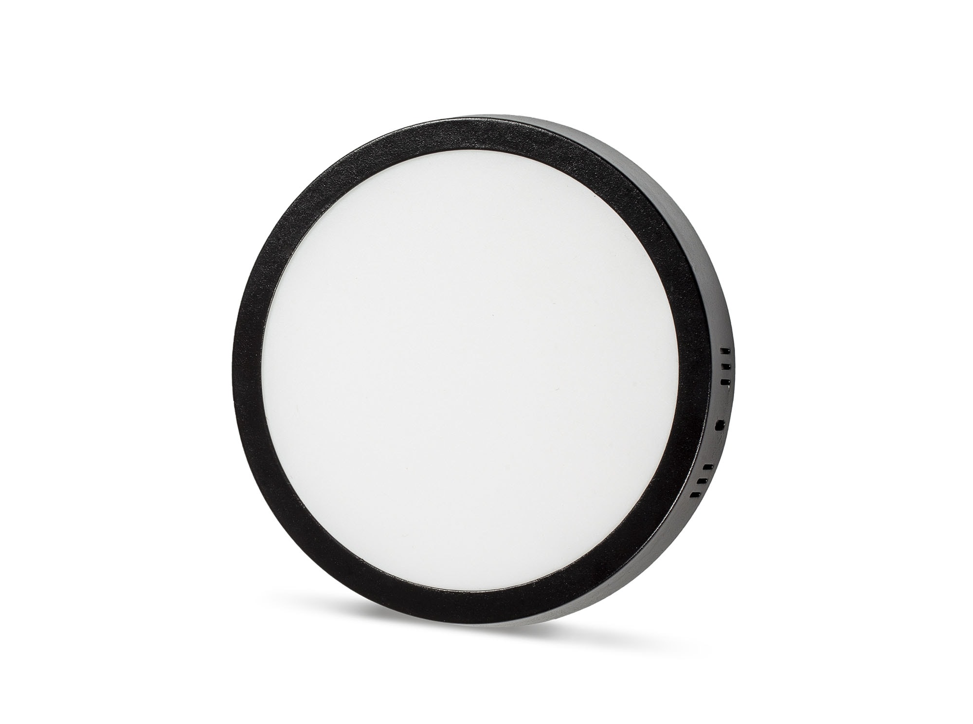 18W Surface Mounted LED Round Panel (Black)